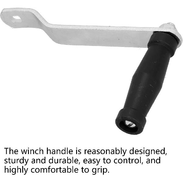 Watris Veiyi Replacement Winch Handle, Crank Handle, Trailer Handle Replacement, Boat Winch Handle Comfort Grip Replacement Accessory For Trailer