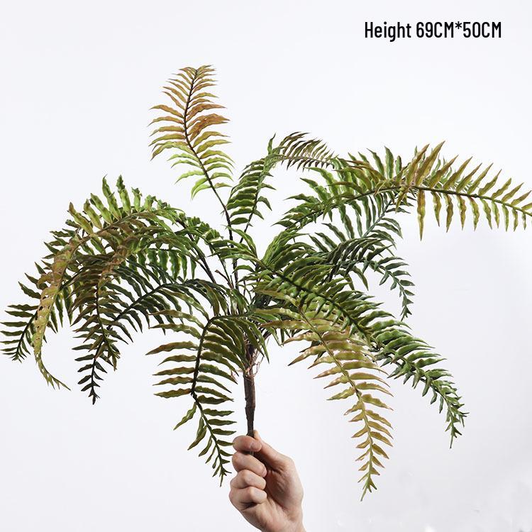 Artificial Fishtail Fern Wall
