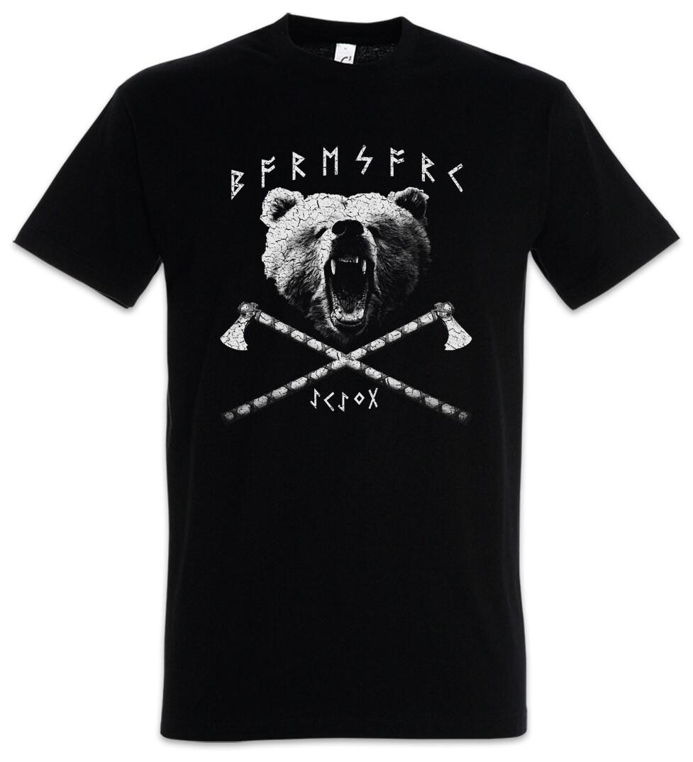 Baresark V T-Shirt Viking Vikings Norse Odin Thor Norsemen Valhalla Valhall 2XL