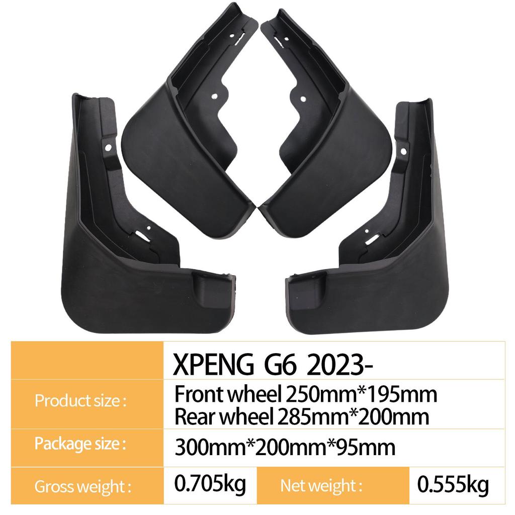 XPENG G6 2023 Auto Reifen Schmutzfänger