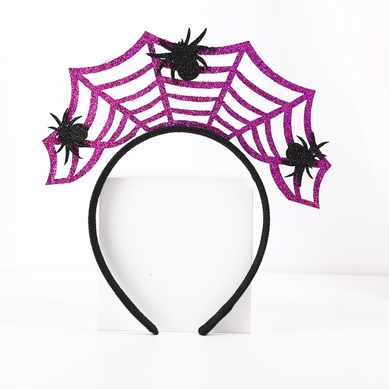 Halloween Devil Horns & Bat Headband with Feathers - Party Decoration