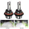 2pcs 9004 60W L8 LED Headlight Conversion Kit Headlamp Fog Light Bulbs Auto Lamp Automobiles