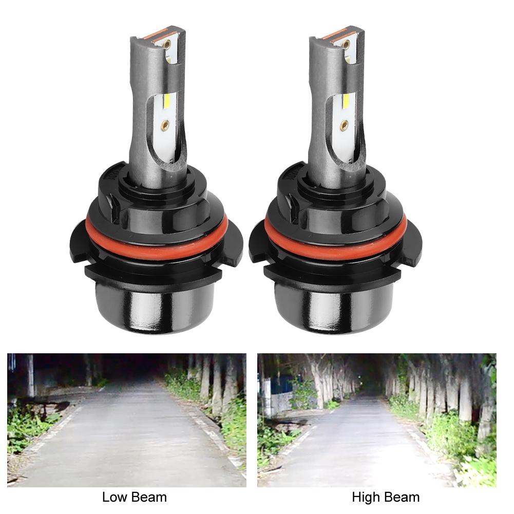 2pcs 9004 60W L8 LED Headlight Conversion Kit Headlamp Fog Light Bulbs Auto Lamp Automobiles