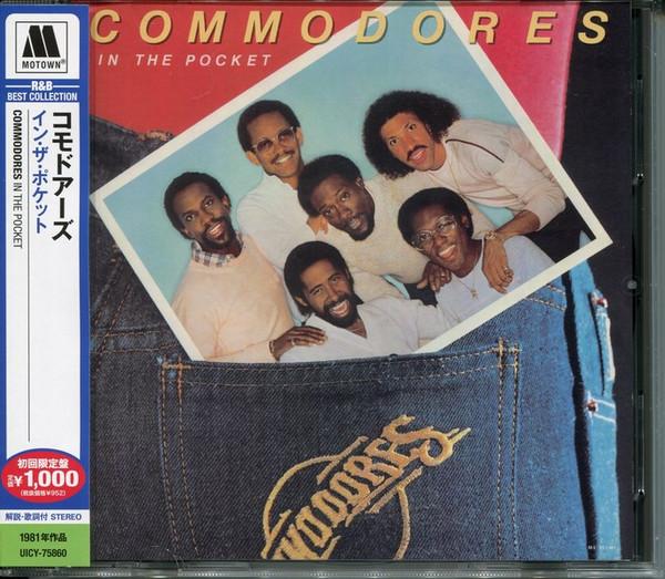 

CD COMMODORES In The Pocket UICY75860 Motown 2013 Japan ObiSoulFunk Used