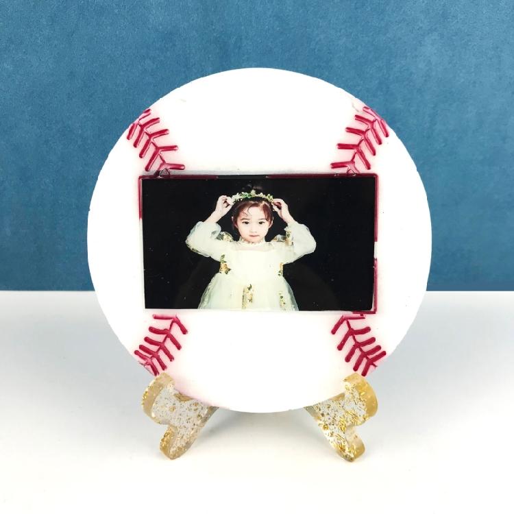 Baseball Frame Mold Kit Home Ornaments Resin Mold Wall Hangings Decor Molds