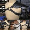 European-American Medieval Retro Leather Rivet Shoulder Guard for COSPLAY Performances