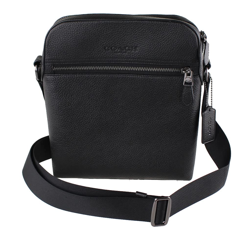 Coach Men's Shoulder Bag, Black, 4011 Qbbk