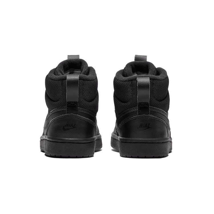 Nike Court Borough Mid 2 Boot Kids Sneakers Black Kids Sneakers BQ5442-001