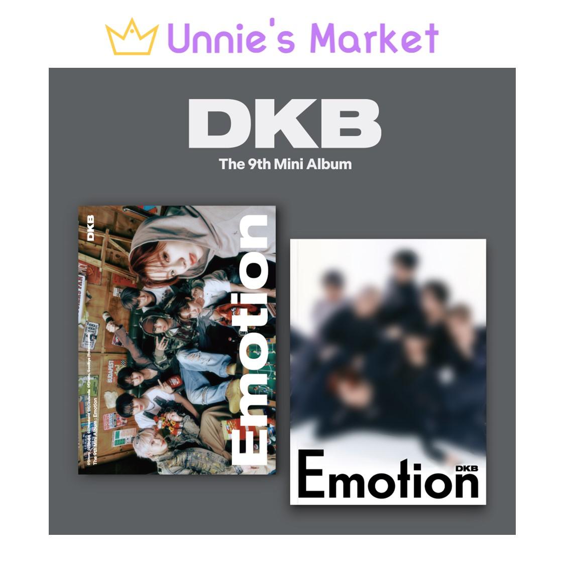 

[Предзаказ] DKB - Emotion 9-й мини-альбом (Сомнение вер. / Версия озорства) + Бесплатный подарок Random ver.