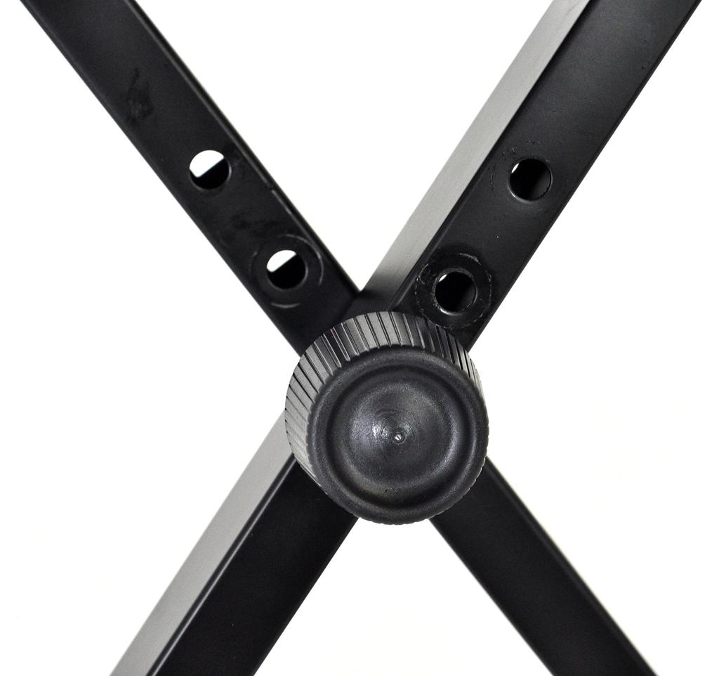 KC Keyboard Throne Black (Piano Stool) KB-4400/BK