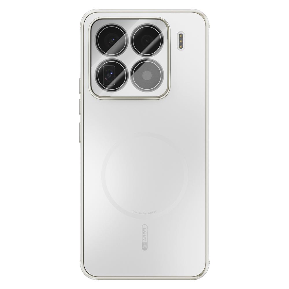 ABEEL For Xiaomi 15 Pro Magnetic Case TPU PC Cooling Matte Phone Back Cover with Lens Film