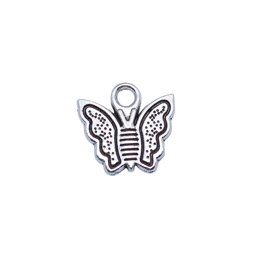 Butterfly Charms Simple Pendants For Minimalist DIY Jewelry Making