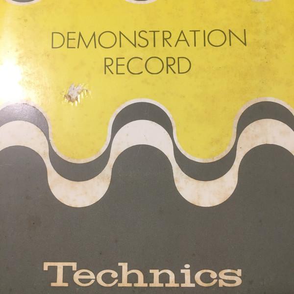 

7inch Record VARIOUS - Demonstration Record SPR125 Technics Japan Pop Used