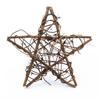 Artificial Pentagram Christmas Wedding Home Bedroom Decor Flowers Needlework Star Rattan Garland Table Ornament Party Diy Gift