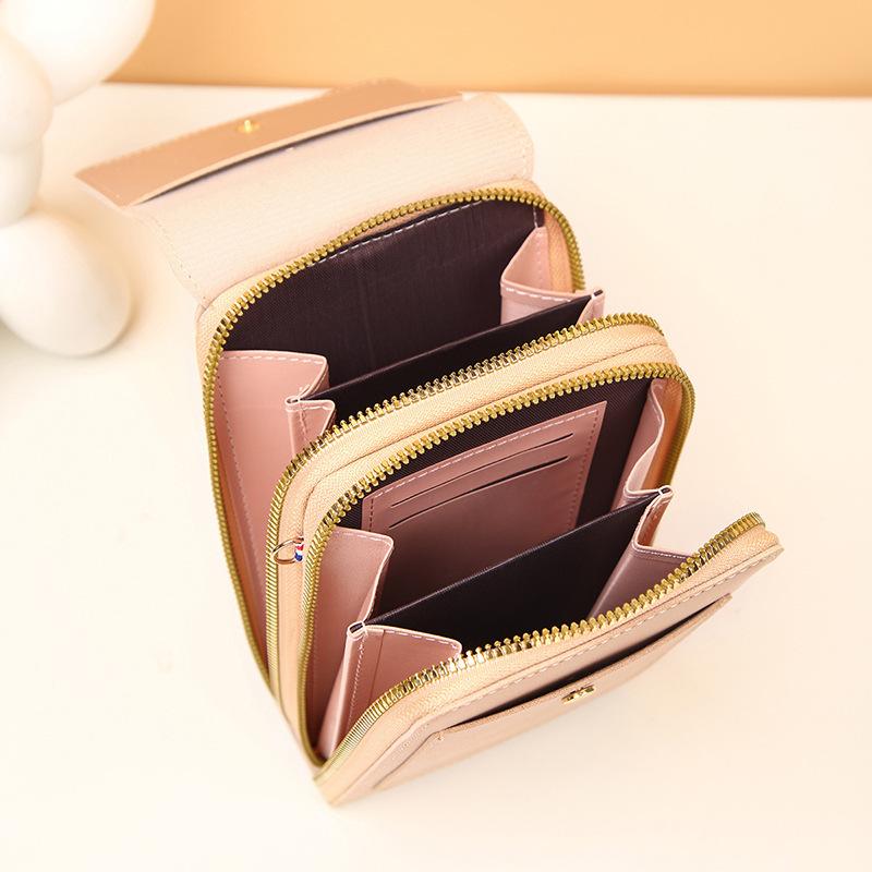 Mobile Phone Bag 2025 New Summer Fashion Simple Mobile Phone Bag Trendy Girl Shoulder Messenger Bag Small Bag One Piece Delivery