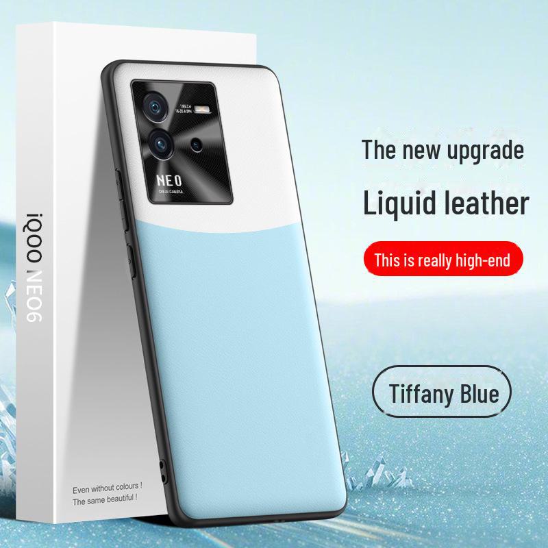 

Защитный чехол iQOO Neo6 Liquid Leather — защита от падений и обрастания iQOO Neo6