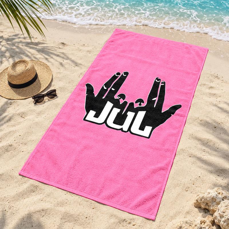 Jul Rapper Beach Towel Quick Dry Sand Free Lightweight Beach Towels for Travel Swimming Camping