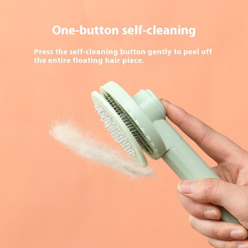 Pet Comb Removal Cleaning Grooming Brush Massage Grooming Brush Pet Cat Dog Hair Remover Combs Cat Dog Cleaning Care Supplies