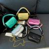 IELGY Women's Retro Bag, Textured Small Square Bag, Fashionable Shoulder Messenger Mobile Phone Bag.