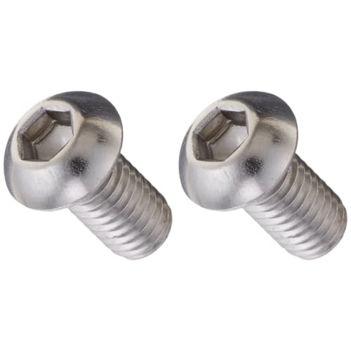 KITACO Button Cap Bolt (M6 X P1.0 X 12mm) General Purpose 2 Pieces Stainless Steel 0900-060-20002