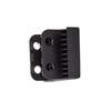 Replacement Part Conveyance Block Chain Pad Black Nylon Rubber 62 80 18 millimeter for HOMAG Edge Banding Machine