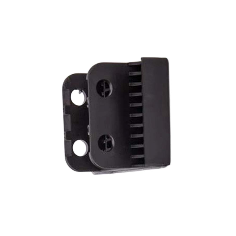 Replacement Part Conveyance Block Chain Pad Black Nylon Rubber 62 80 18 millimeter for HOMAG Edge Banding Machine
