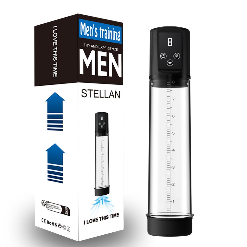 Automatic Electric Penis Vacuum Pump Thicken Penis Enlargement Enhancer Penis Sucker Sex Toys for Men Male Masturbate Adult Toys