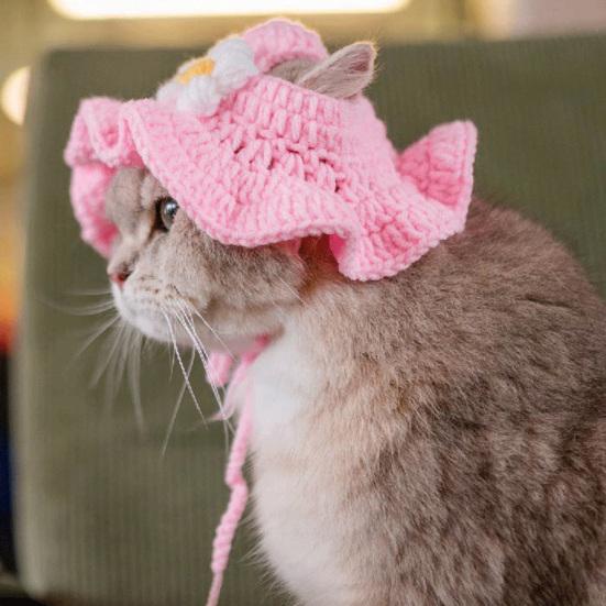 Katzenmütze Superweiches, bezauberndes Aussehen Hautfreundlich Leicht zu tragendes Anziehgarn