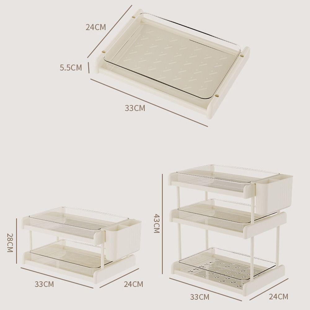 Large Capacity Storage Cup Holder Multifunctional Organizing Storage Rack  Household