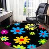 1PC Flower Pattern Chair Carpet for Office, Indoor Non-Slip Washable  Carpet, Soft Comfortable Mat For Office Room yy250930155