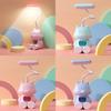 Cute Cartoon Usb Charging Small Desk Lamp Student Study Reading Led Eye-care Desk Lamp Dormitory Bedside Lamp Night Light