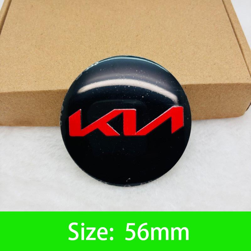 Tappo Centrale Mozzo Ruota Auto Emblema Adesivo Accessori Per Kia GT-Line Sportage Ceed Rio Picanto Sorento Soul Cerato Venga Forte K9