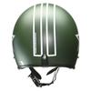 Motorcycle Helmet Jet GRENVER Matte Green Free Size [Lead Industries] -