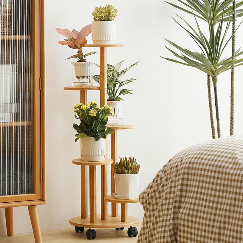 SmartMaster Flower Flower 5 Tier Planter Stand for Indoor and Outdoor Gardening Flower Living Room Balcony Green Dill Flower Pot Easy to Easy to