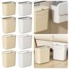1Pcs Wall Mounted Trash Can Cabinet Compost Kitchen Bin New Waste Garbage Bin