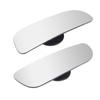 2PCS Car Rear View Mirror Rotatable 360 Degree Adjustable Wide Angle Convex Mirror Auto Safety Blind Spot Mirror for