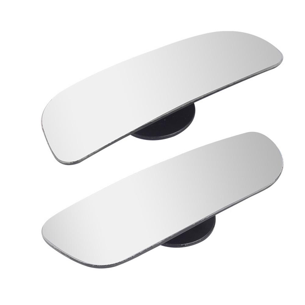 2PCS Car Rear View Mirror Rotatable 360 Degree Adjustable Wide Angle Convex Mirror Auto Safety Blind Spot Mirror for