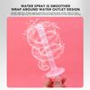 Vaginal Douche Cleaner Reusable Manual Pressure Clean Female Vaginal Cleaner for Daily Care 350ml Pink