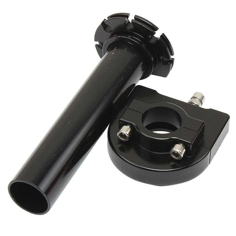 Motorcycle Aluminum Throttle Twist Grip 22mm 7/8" Throttle Knob Gas Grip With Cable For Motorcycle Pit Dirt Bike