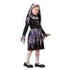 Halloween Style Cross Children's Fashion Dress Children's Products Girls Skirt Color Matching Long Sleeve Dress Cosplay Dress Up