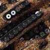 Women's Spring New Neck Overcoat High-End Temperament Bare Back Vest Sequins Mini Leopard T-Shirt
