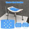 Non-slip Bath Chair Cushion Elderly Bath Tub Aid Seat Bathroom Bath Chair Shower Stool Seat Cushion Safe  EVA Foam Seat Cushion