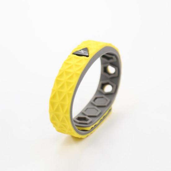 Silicone Bracelet Ultralight Waterproof Non-Fading Adjustable Comfortable to Wear Protective Flexible Unisex Anti-static Silicone Sports Bracelet