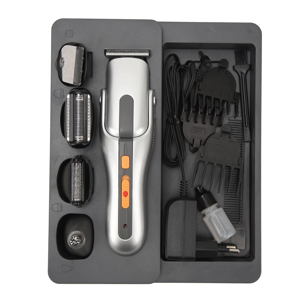 8 In 1 Rechargeable Beard Hair Trimming Kit Cordless IPX7 Waterproof Nose Hair Clipper Kit