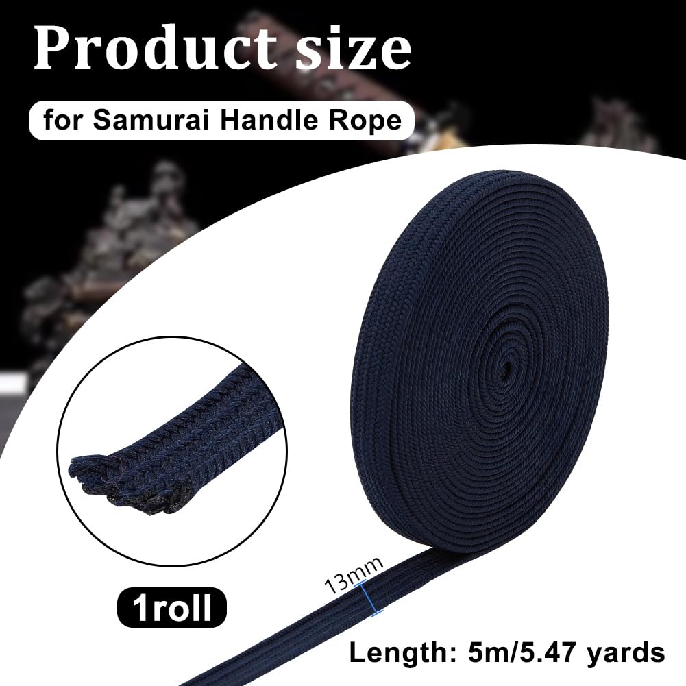 OLYCRAFT 5M Shimoo Handle Wrap for Swords Shimoo for Iaido