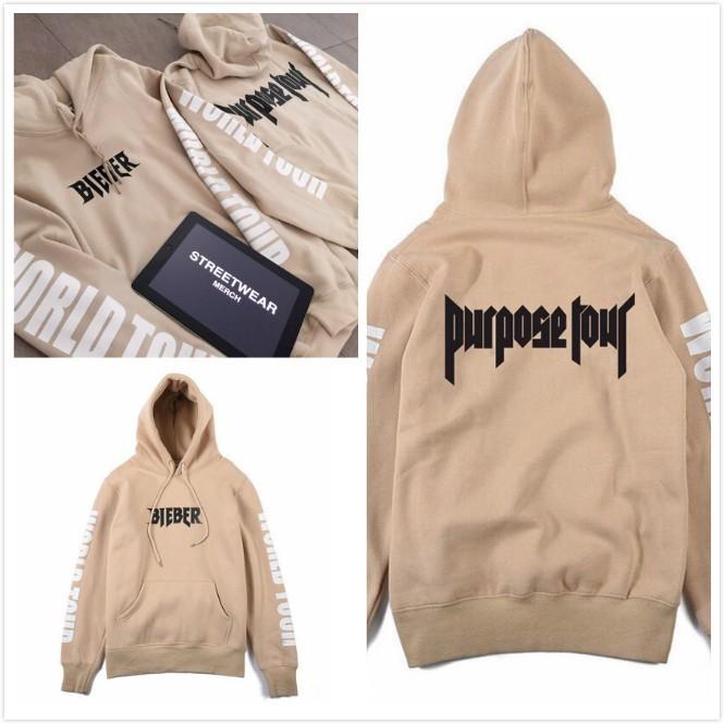 Justin Purpose Bieber The World Tour Fashion Hoodie Sweatshirt Pullover