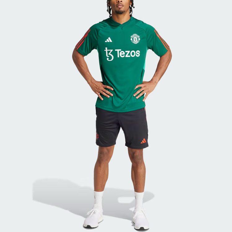 Adidas Manchester United Manchester United Tiro 23 Training Jersey Soccer Jersey Men's Green IQ1527
