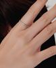 Helene Jewelry Silver 925 Fraccion Cubic Miss Ring (C Type)