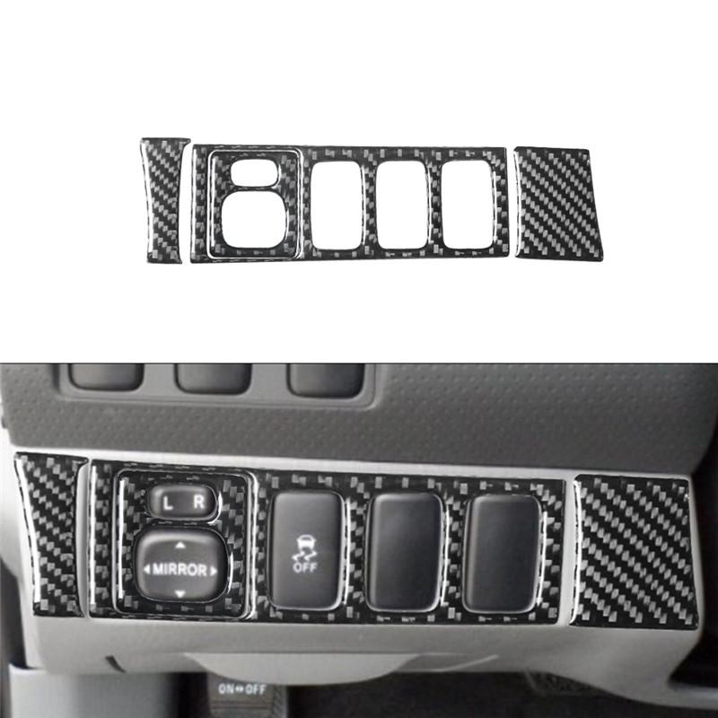 For Toyota Tacoma 2012 2013 2014 2015 Styling Accessories Car Interior Decoration Carbon Fiber Protective