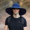 Super Wide Brim Bucket Hat UPF50+ Waterproof Sun Hat for Fishing Hiking Camping